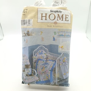 Nursery Accessories Sewing Pattern | Simplicity Home 8667