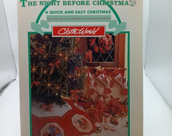 The Night Before Christmas Quilt Pattern Book  A Quick And Easy Christmas By Cloth World