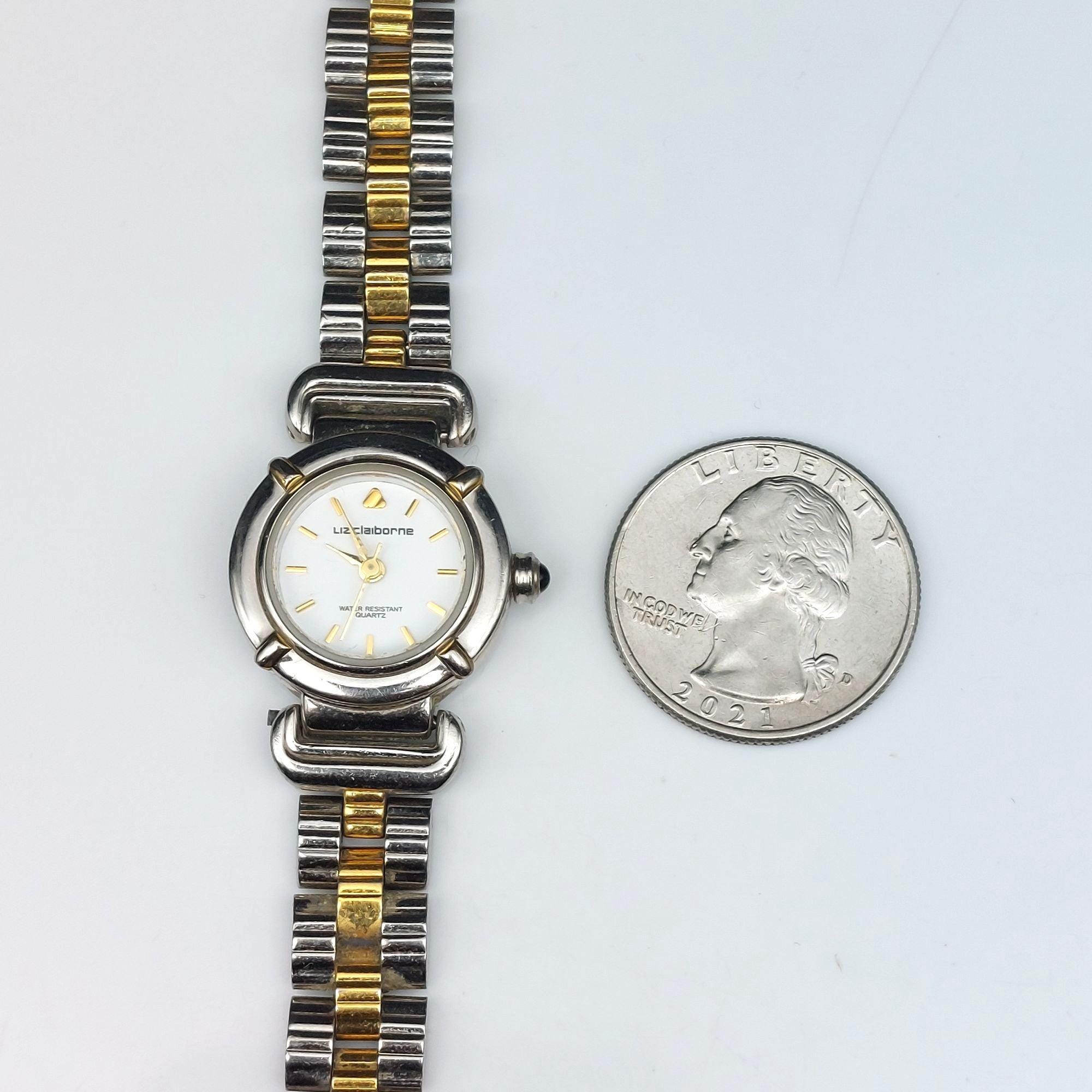 Liz Claiborne Vintage Ladies Two-tone Quartz Watch New  display picture 1