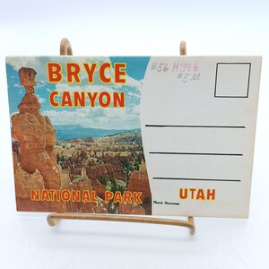 Libretto di cartoline d'epoca del Parco nazionale del Bryce Canyon, Utah