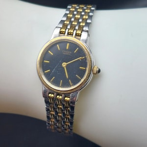 Vintage Citizen Quartz Womens Two-tone Stainless Steel  display picture 3