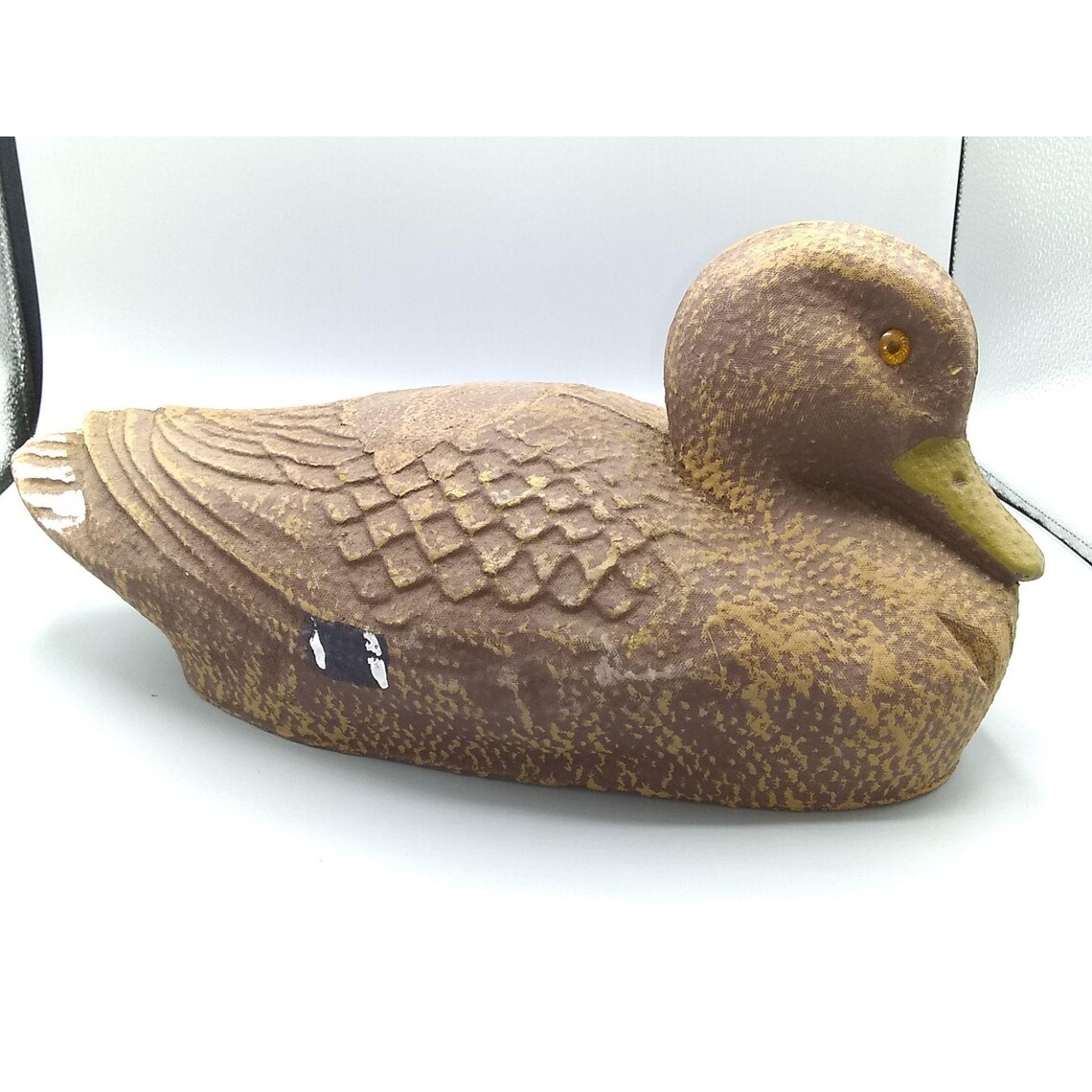Antique Paper Duck Decoy Pair Papier Mache Hunting Primitive Etsy