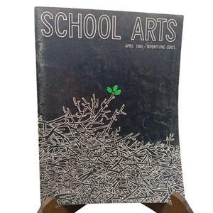 School Arts Magazine April 1962 Vintage Educational Art Publication