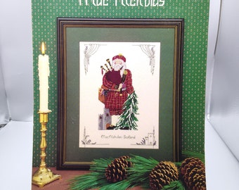 Vintage Cross Stitch Patterns, Mac Nicholas Saint to Claus Series 16, MaJor Presentations 1992, Santa Needlework Booklet, Christmas Holiday