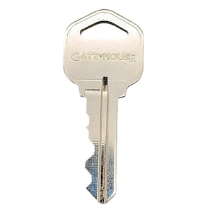 Gatehouse Silver House Key 22514 Vintage Design