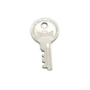 Excelsior Vintage Key 482 USA Argento Metallo da collezione