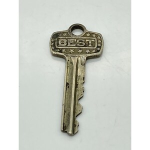 Vintage Best Lock Stars Key