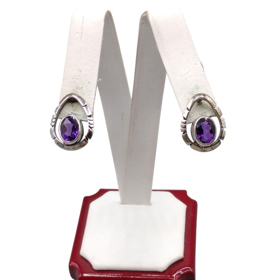 Orecchini a goccia in argento sterling 925 con pietre Orecchini a goccia in argento sterling 925 con pietre