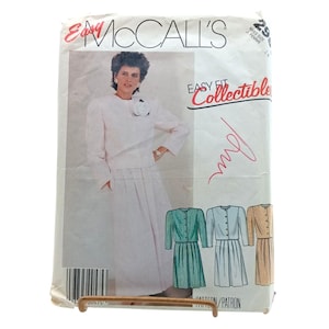 McCalls 2951 Vintage Schnittmuster für Misses gefütterte Jacke & Rock Gr. 14 1987