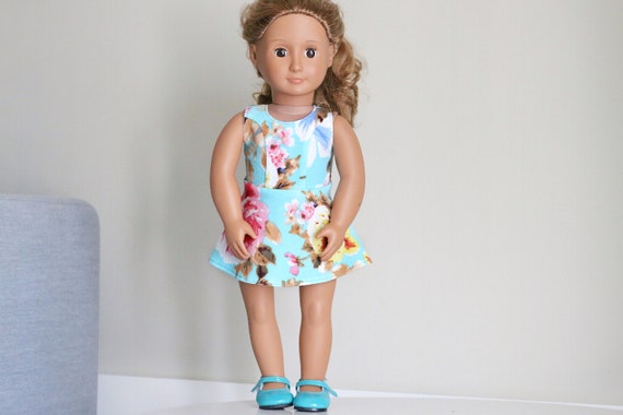 skater doll dress Ice Skating Dress 18 inch Doll Clothes PDF Pattern Download