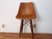 Vintage Brown Designer leather chair Dinning chair Kitchen Chair Home Leather Wooden Chair 