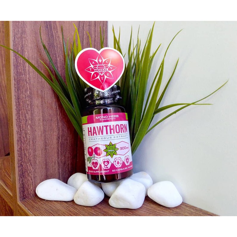 Hawthorn Extract Crataegus Laevigata Hawthorn Berry Herbal Etsy