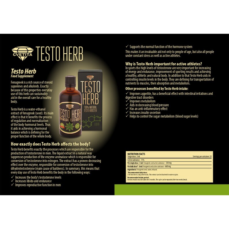 Fenugreek Seed Liquid Extract Testosterone Booster Blood Etsy
