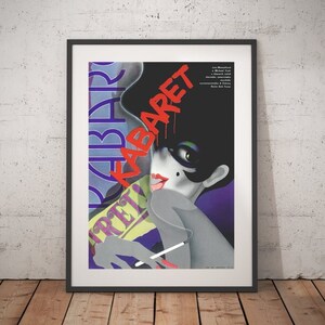 Cabaret Czech Poster Reproduction Liza Minelli Musical