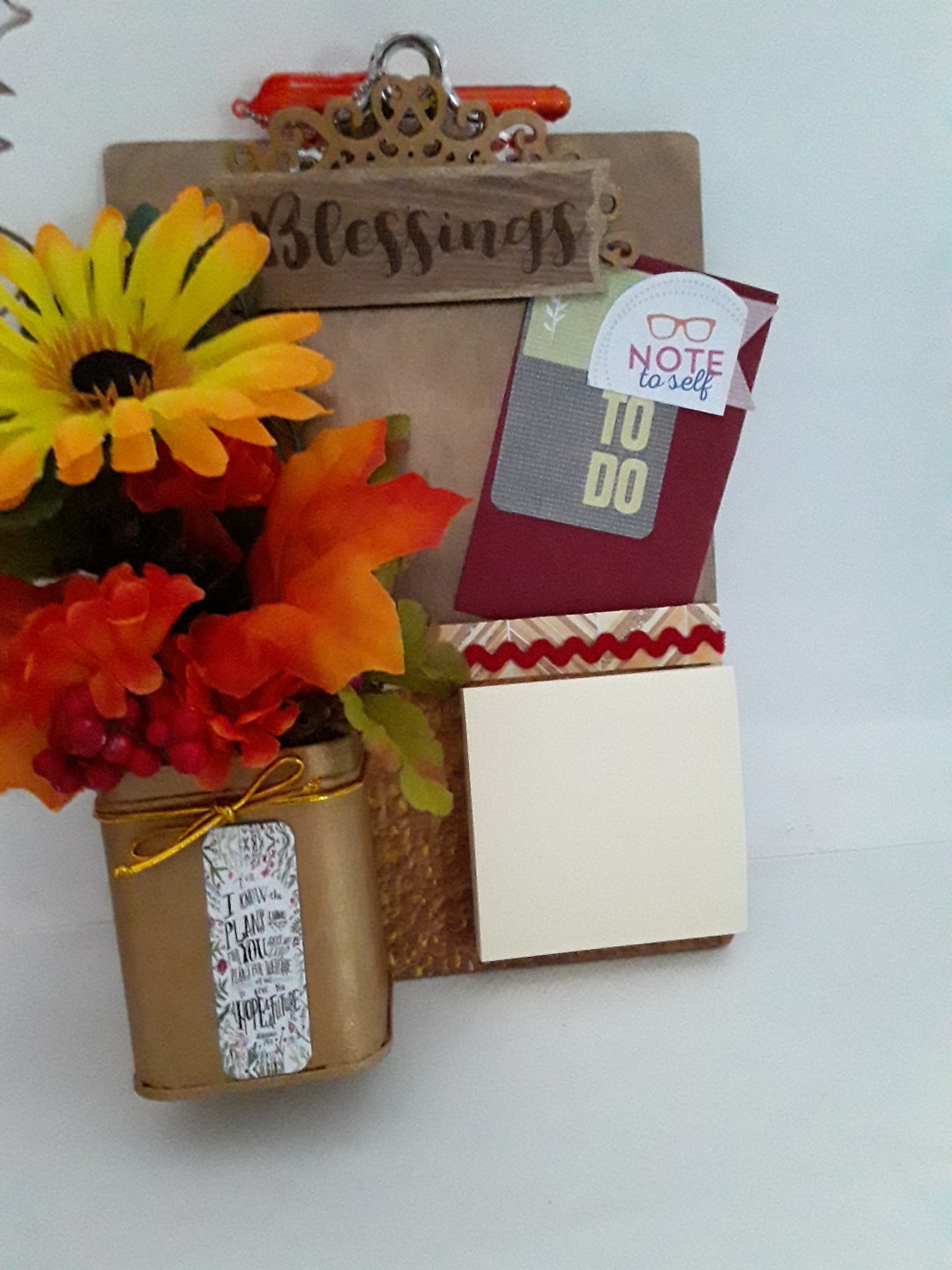 Clipboard Message Board Fridge Message Etsy