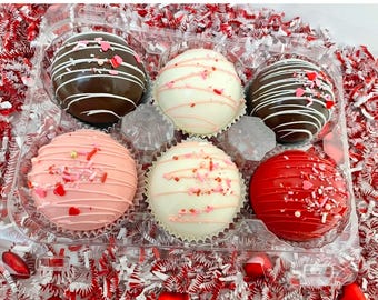 Valentines Hot Cocoa Bomb 6Pack