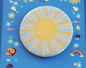 My Sunshine Badge - Etsy