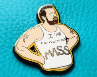 Always Sunny Mac 'Cultivating Mass' Enamel Pin Badge