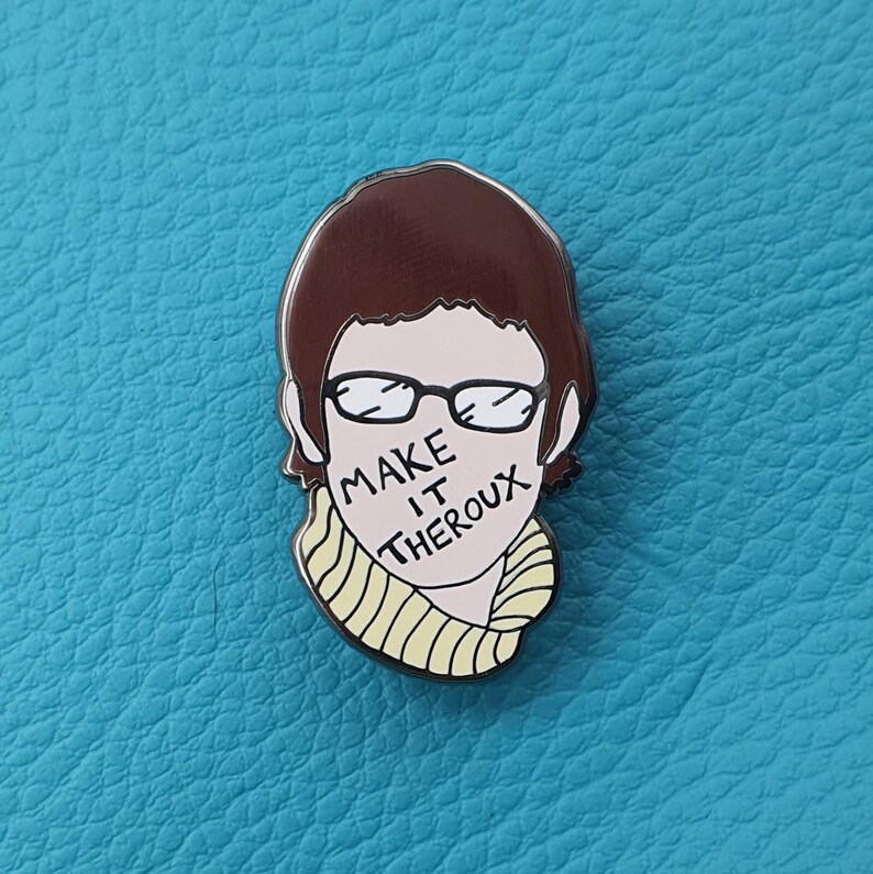 Louis Theroux Enamel Pin Badge, Hashley Pins Art image 6
