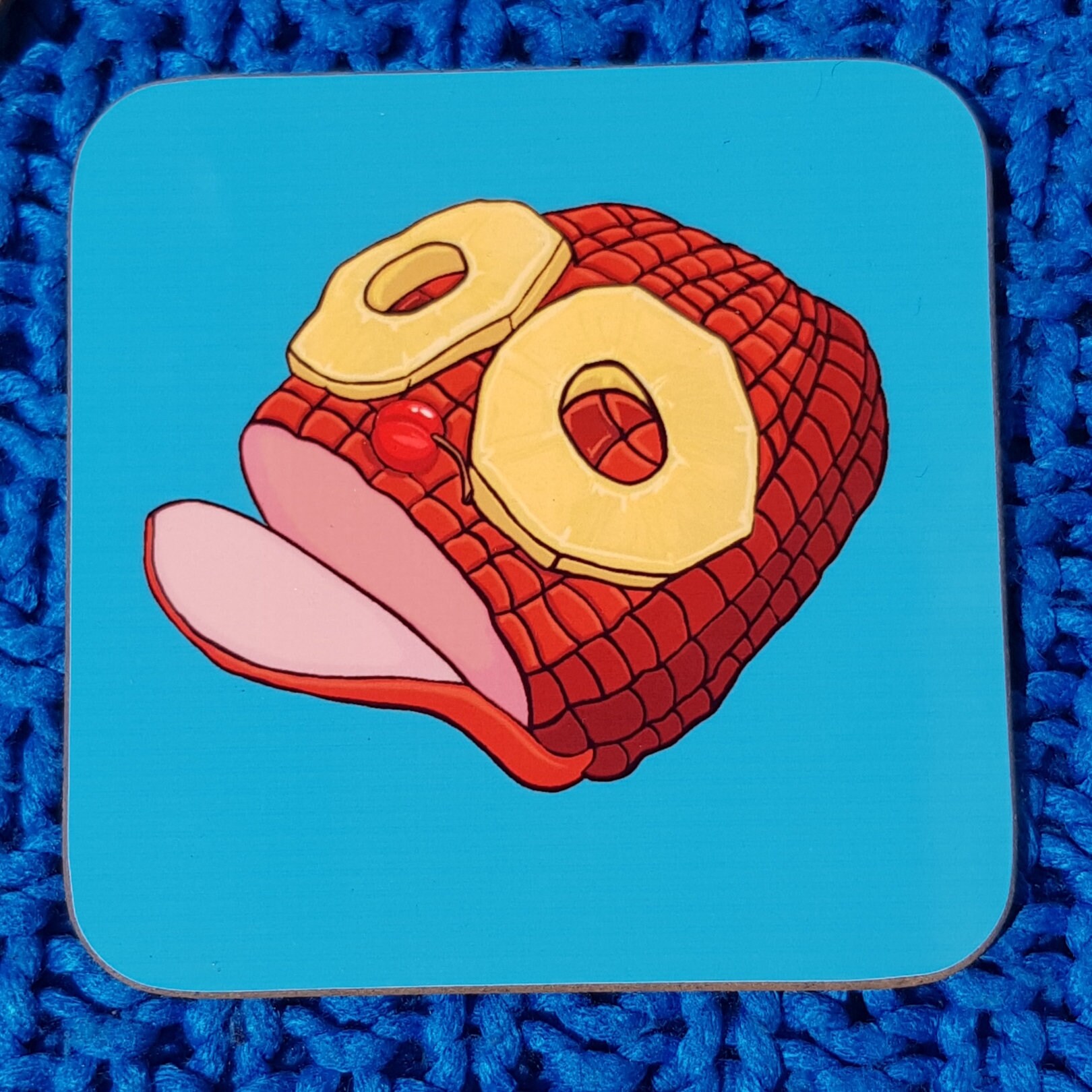 Always Sunny Rum Ham Coasters Single or Set of 4 Etsy Denmark