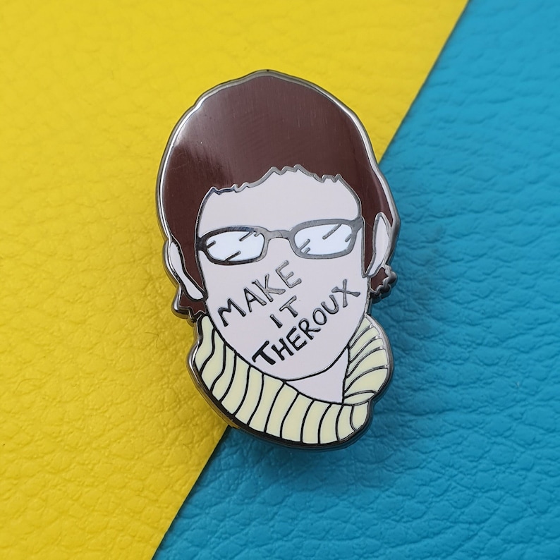 Louis Theroux enamel pin badge