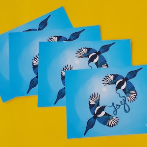 Cartes postales Two for Joy Pies, cartes d'amitié, vendues à l'unité ou par lot