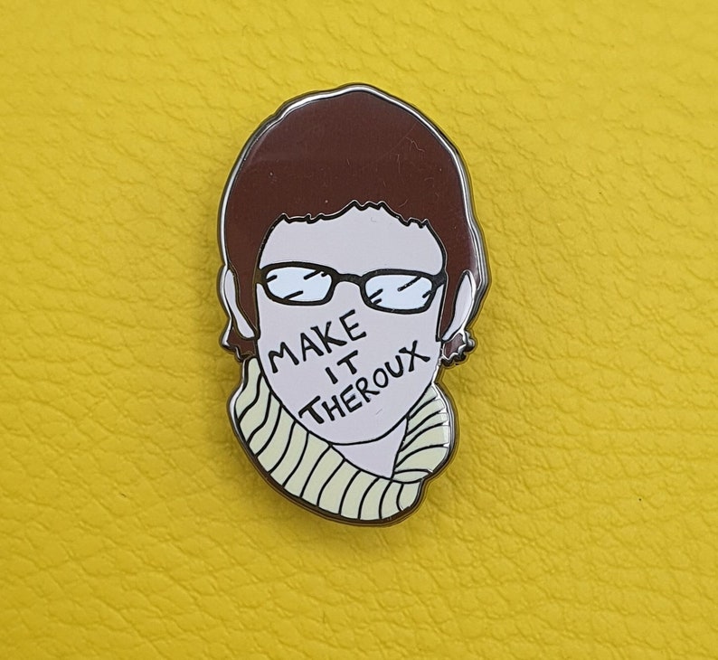 Louis Theroux enamel pin badge
