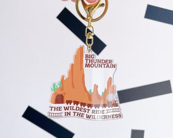 Big Thunder Mountain Keyring - Disneyland Paris