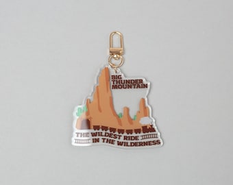 Big Thunder Mountain Keyring - Disneyland Paris / Keychain