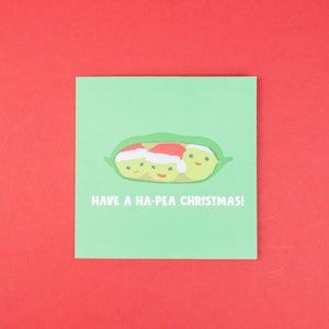 Toy Story Peas Inspired Christmas Card