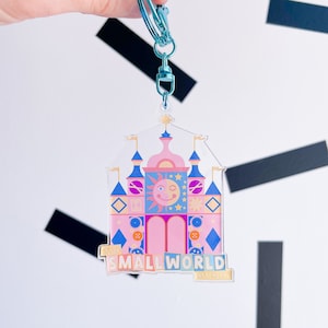 Porte-clés Le monde est petit - Disneyland Paris