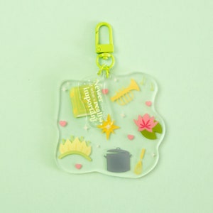 Tiana "Never lose sight ...” Keyring