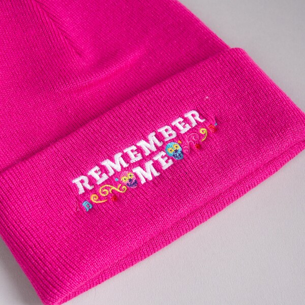 Bonnet Fuchsia Brodé Remember Me