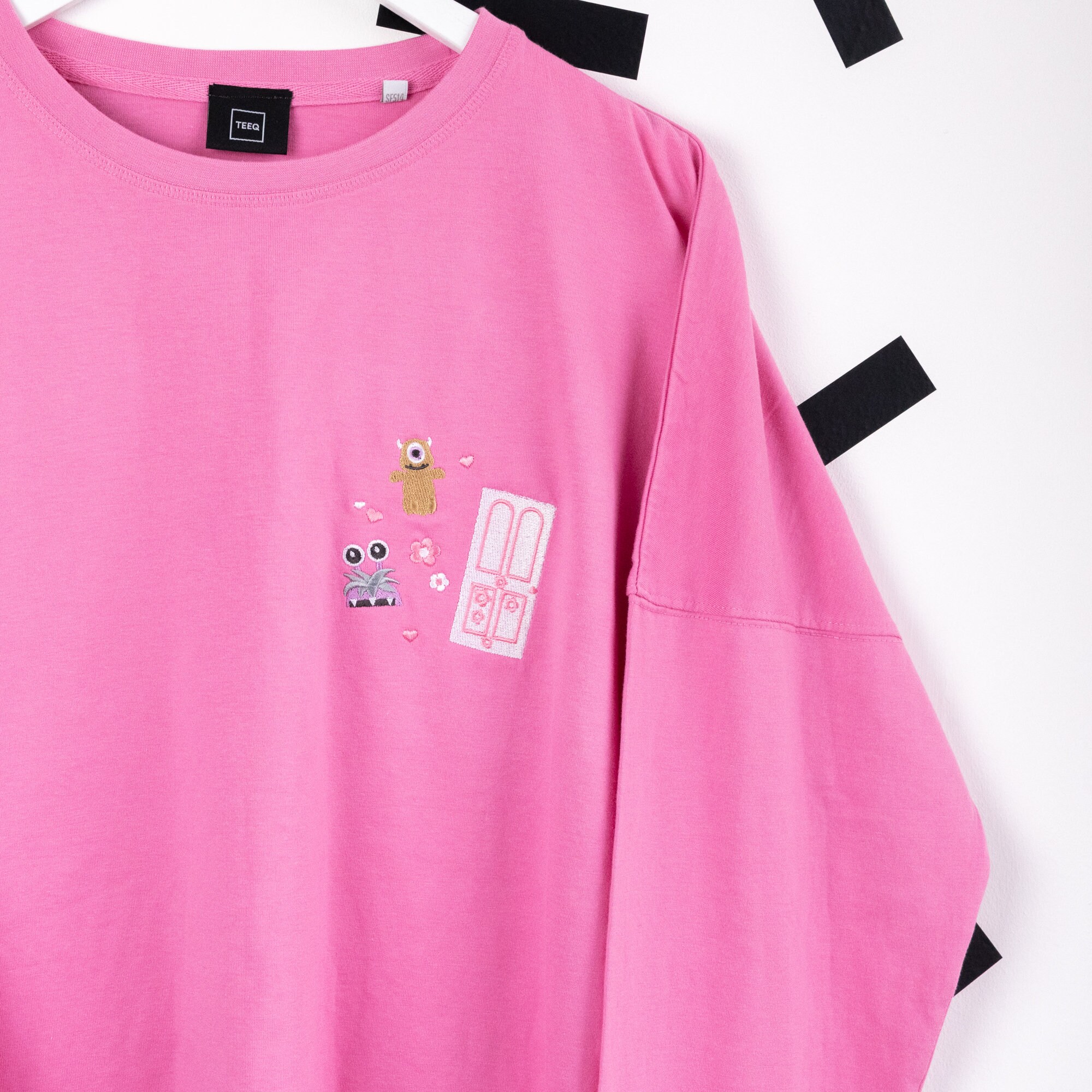 Kitty! Embroidered Jersey