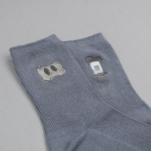 Steamboat Mickey Mouse Inspired Embroidered Socks