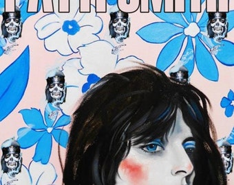 Patti Smith concert poster, mint condition