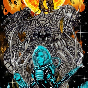 The Flaming Lips concert poster, Spokane, 2022, 19 x 30 inches