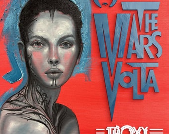 MARS VOLTA, Framed Poster, the Filmore, Detroit, 2008 - Etsy