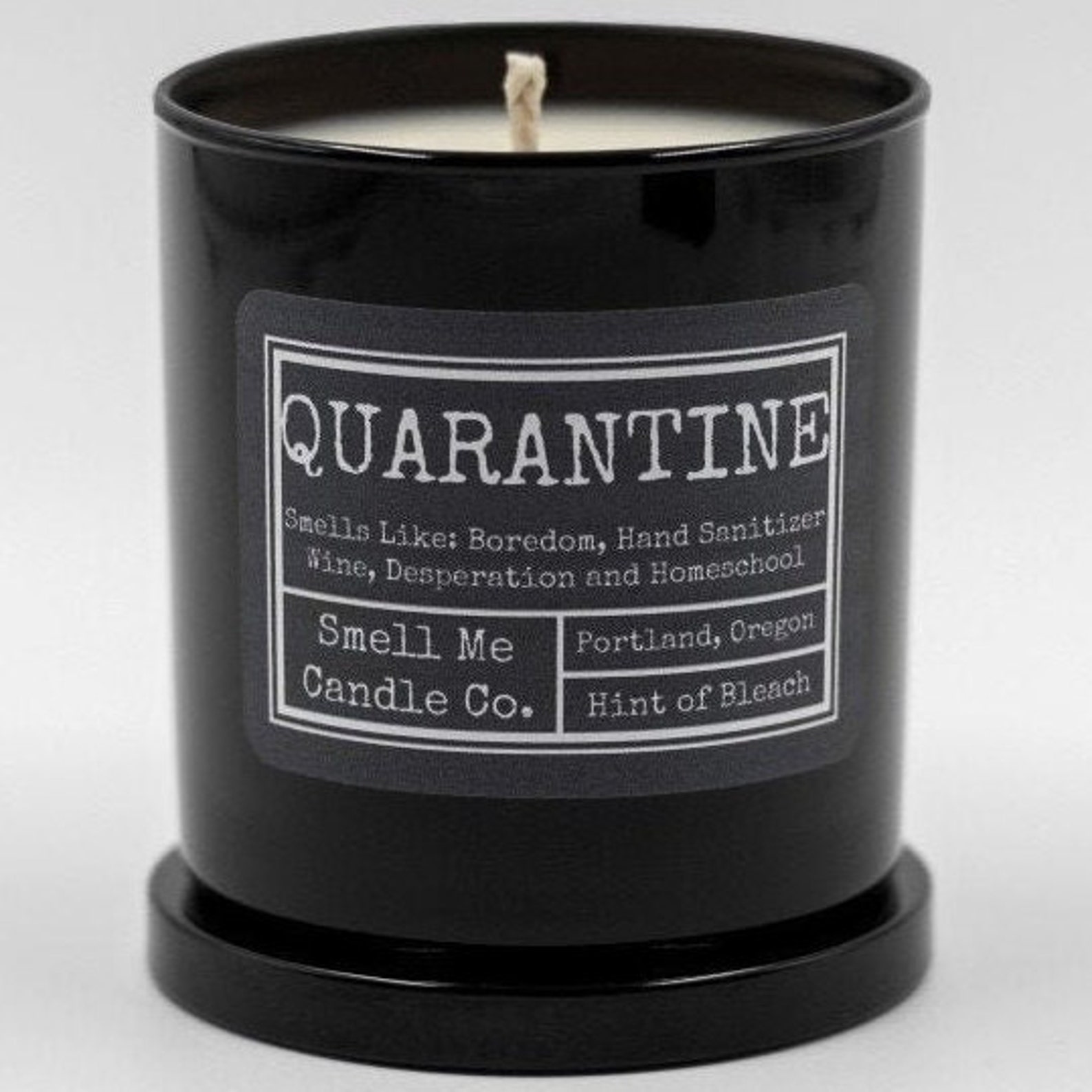 Quarantine Candle Fresh Linen Etsy