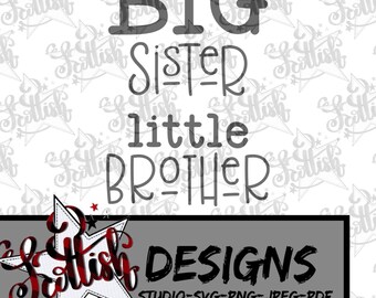 Big Sister Little Sister Svg Etsy