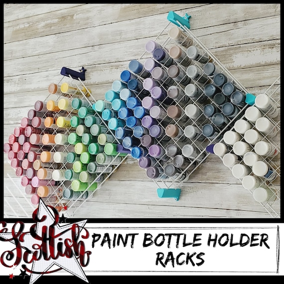 Paint Bottle Holderwallmountedeasy to Installmetal Paint Etsy