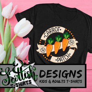 Hoppy Bunnycarrotshappyfloral Patterneasterrabbitspringprintabledigital ...