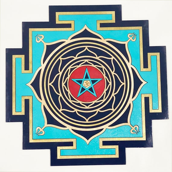 Mahamrityunjaya Yantra Sacred Symbol | Etsy