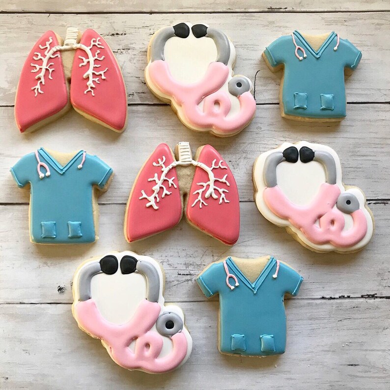 Nurse Theme Sugar Cookies