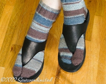 Toestep Tabis Knitting Pattern