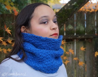 Winter Matrix Cowl Knitting Pattern