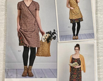 Simplicity 8186 Dottie Angel Wrap Dress