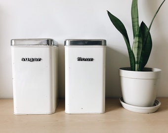 Kitchen Canister Set Etsy