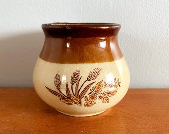 Vintage Small Brown Vase