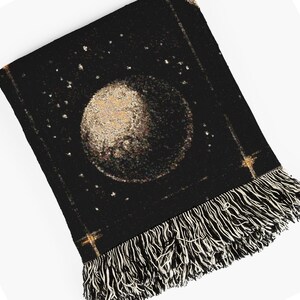 antique tapestry, large tapestry, large wall tapestry, nature tapestry, woven wall art, whimsigoth decor, woven throw blanket, boho woven blanket, sun and moon blanket, celestial throw, bohemian home decor, sun moon tapestry, astrology inspired